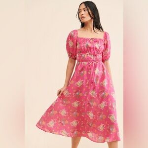 Spell & The Gypsy Solstice Linen Soiree Dress